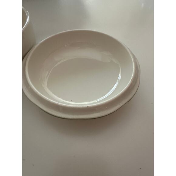 Nikko Japan Vtg Porcelain Happy Holidays Christmas Tree Trinket Box bon bon 4" - Picture 6 of 10